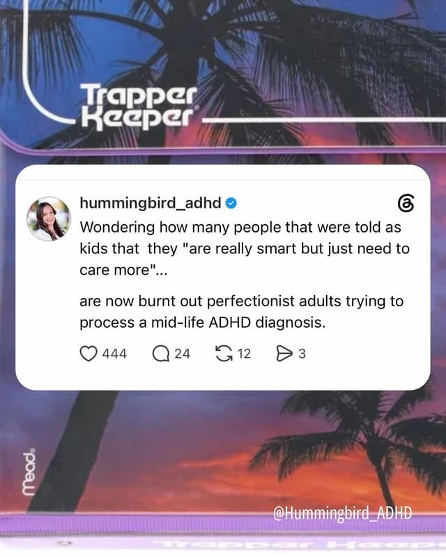 @hummingbird_adhd's Instagram post posted on date 7/23/2026 which generated 251 likes and 15 comments