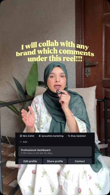 @iqrazahid.marketing's Instagram post posted on date 9/15/2026 which generated 302 likes and 387 comments
