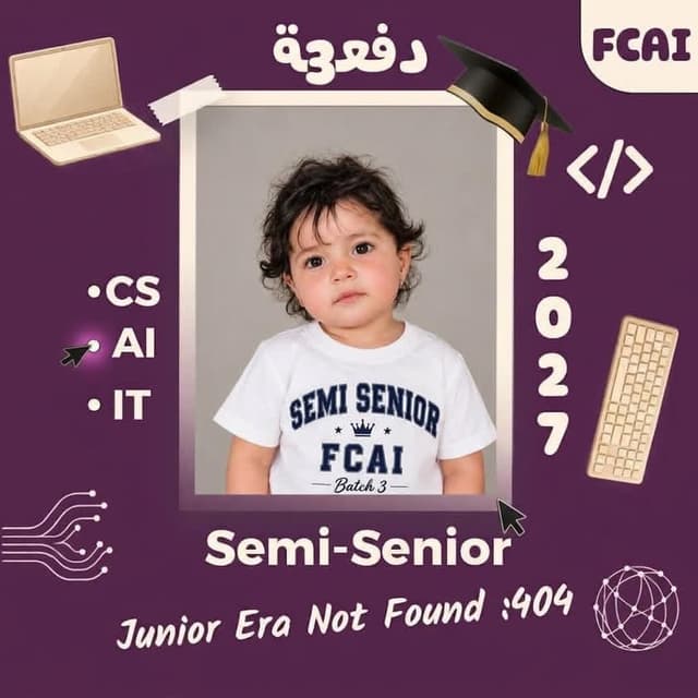 @juniors_fcai26's Instagram post posted on date 10/11/2026 which generated 87 likes and 65 comments