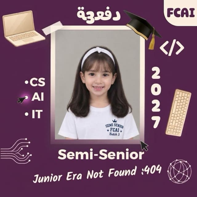@juniors_fcai26's Instagram post posted on date 10/11/2026 which generated 73 likes and 12 comments