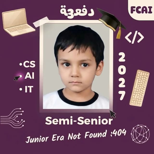 @juniors_fcai26's Instagram post posted on date 10/11/2026 which generated 72 likes and 22 comments