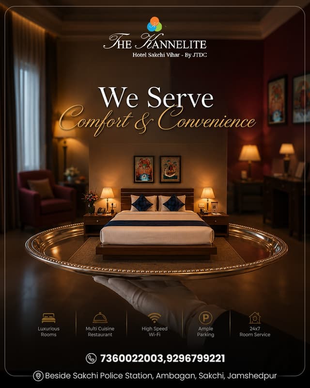 @kannelitehoteljamshedpur's Instagram post posted on date 9/4/2026 which generated 0 likes and 0 comments