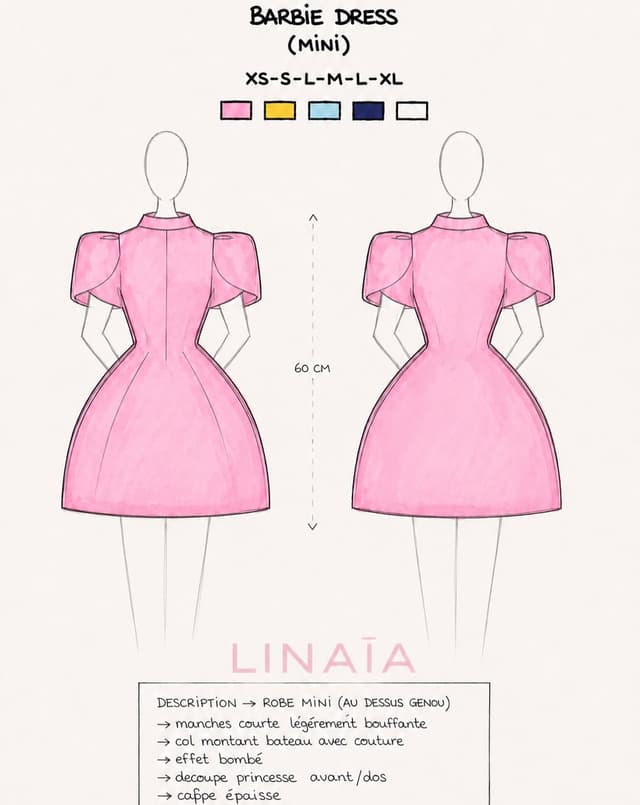 @linaia.co's Instagram post posted on date 7/7/2026 which generated 1668 likes and 2 comments