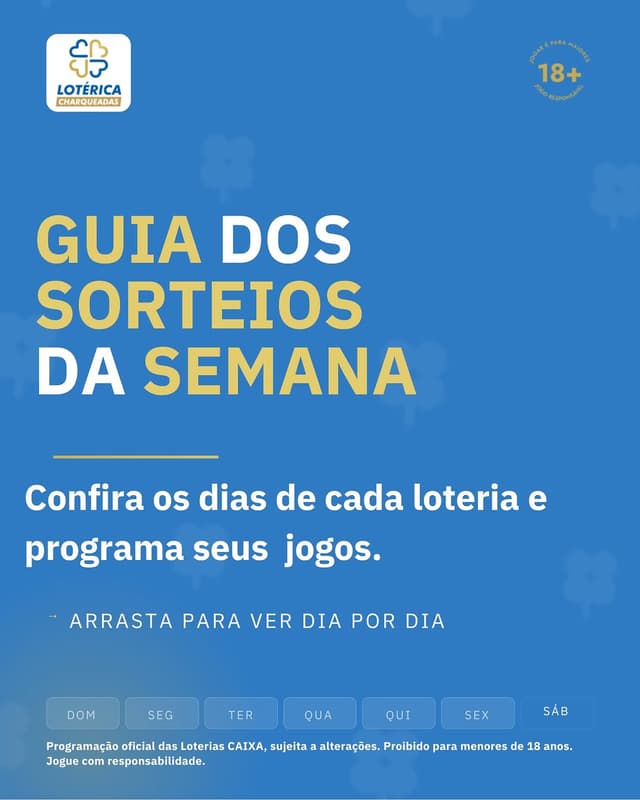 @lotericacharqueadas's Instagram post posted on date 8/17/2026 which generated 2 likes and 0 comments