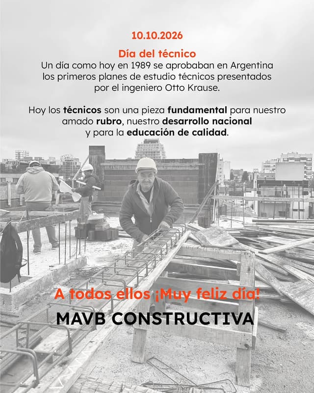 @mavbconstructiva's Instagram post posted on date 10/10/2026 which generated 18 likes and 0 comments