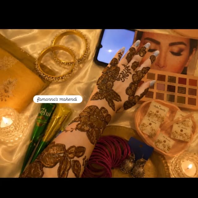 @mehendi_by_famanna's Instagram post posted on date 5/28/2026 which generated 3 likes and 0 comments
