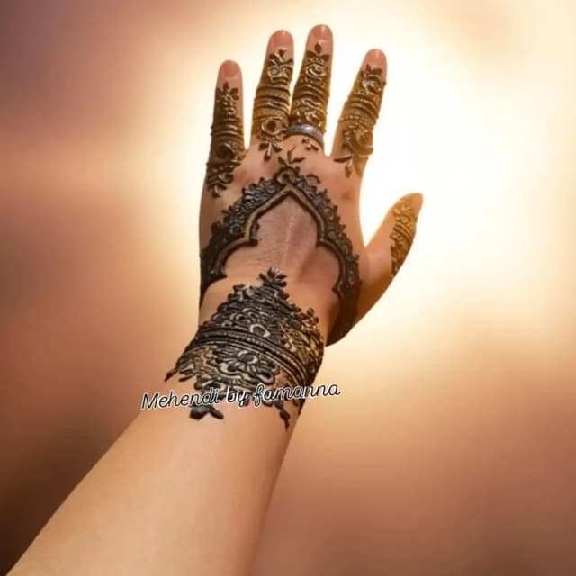 @mehendi_by_famanna's Instagram post posted on date 6/24/2026 which generated 3 likes and 0 comments