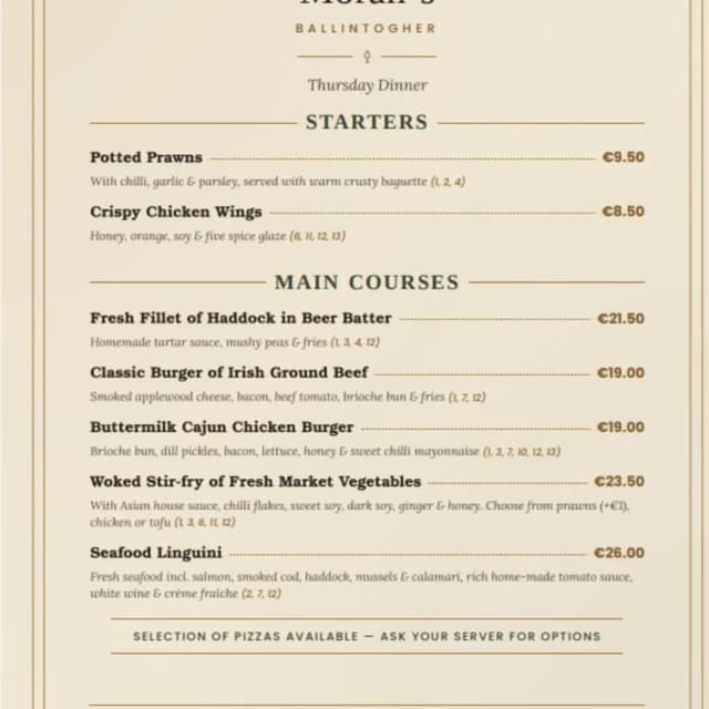 @moransgastrobar's Instagram post posted on date 7/13/2026 which generated 4 likes and 0 comments
