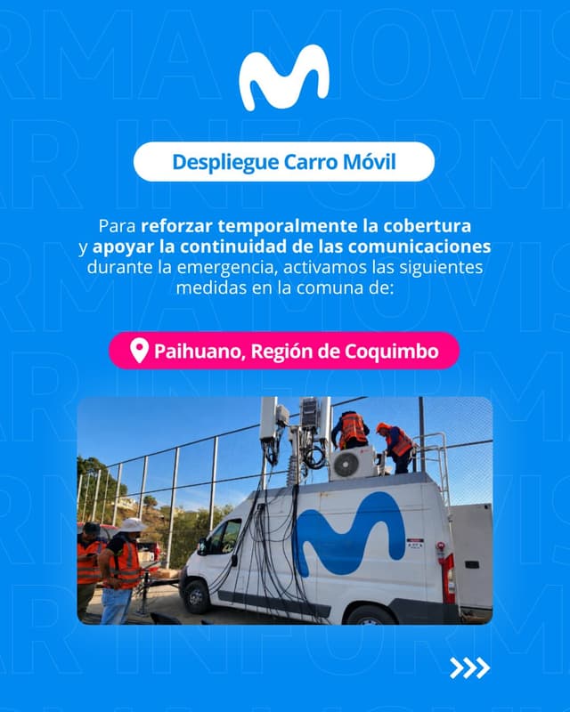 @movistarempresas_chile's Instagram post posted on date 7/24/2026 which generated 86 likes and 132 comments