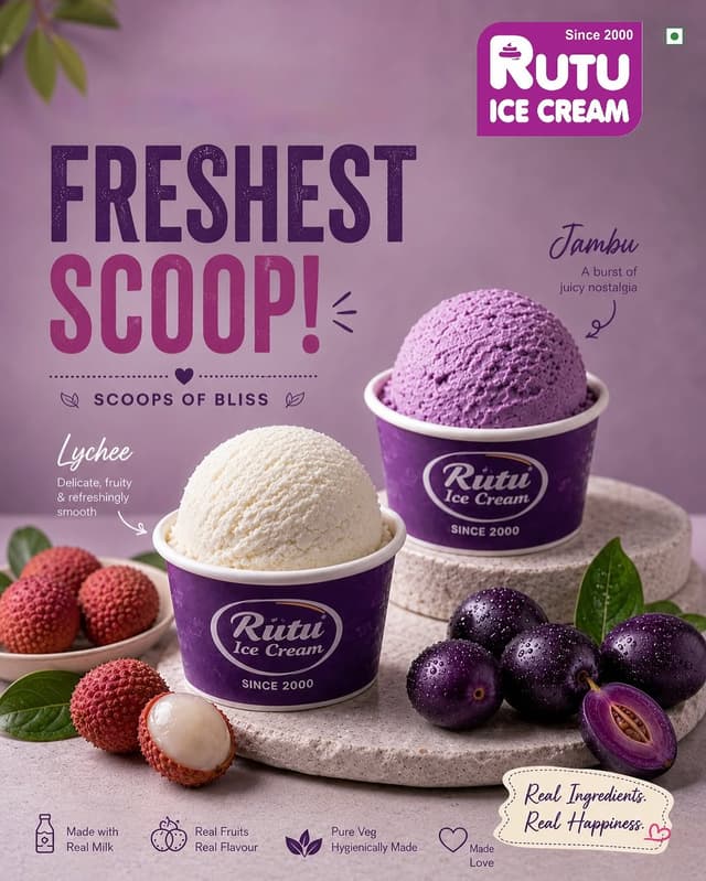 @rutuicecream's Instagram post posted on date 8/16/2026 which generated 9 likes and 0 comments