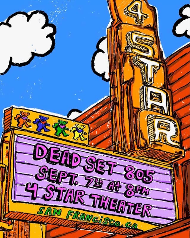 @sanfranciscosdead's Instagram post posted on date 8/24/2026 which generated 570 likes and 28 comments