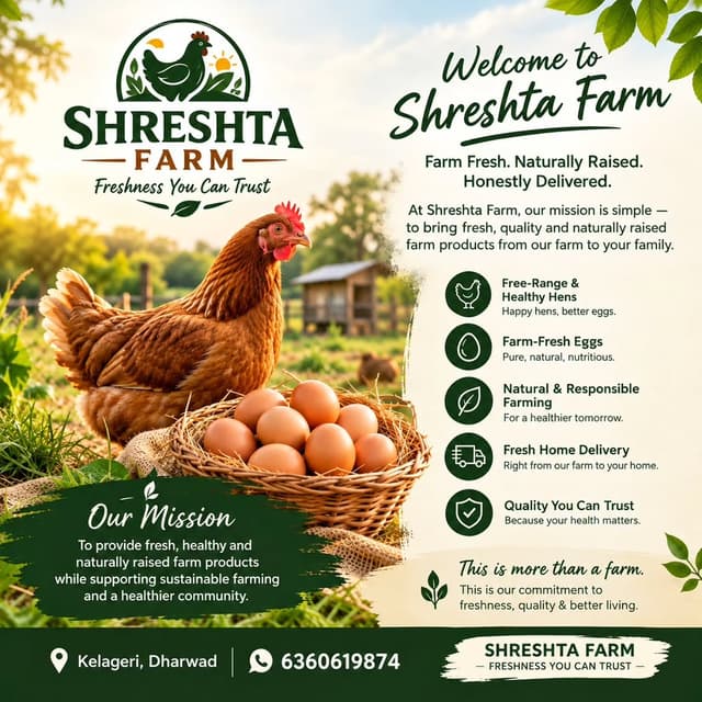 @shreshtafarm's Instagram post posted on date 9/29/2026 which generated 26 likes and 0 comments