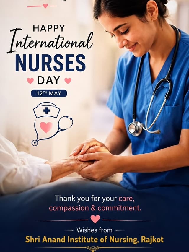 @shri_anand_nursing_institute's Instagram post posted on date 5/12/2026 which generated 5 likes and 0 comments