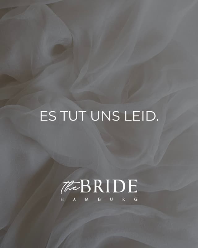 @thebride.hamburg's Instagram post posted on date 9/1/2026 which generated 171 likes and 6 comments