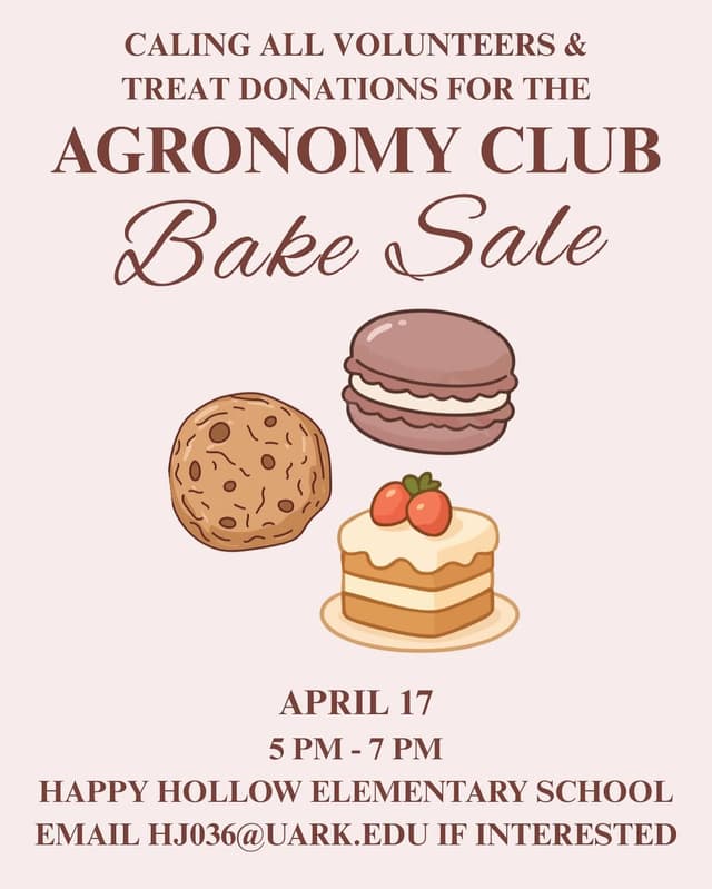 @uarkagronomy's Instagram post posted on date 4/17/2026 which generated 3 likes and 0 comments