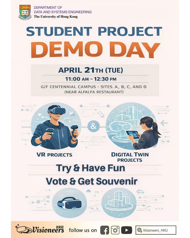 @visioneers_hku's Instagram post posted on date 4/15/2026 which generated 9 likes and 0 comments