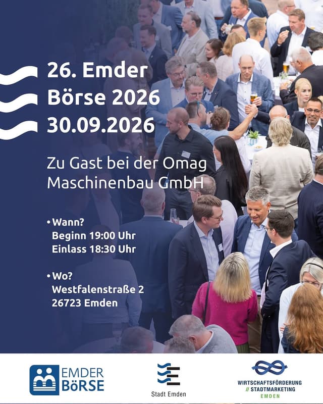 @wirtschaft.emden's Instagram post posted on date 9/1/2026 which generated 16 likes and 0 comments